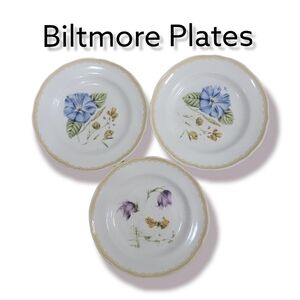 Biltmore For Your‎ Home Crochet Flower Small Dinner Plates